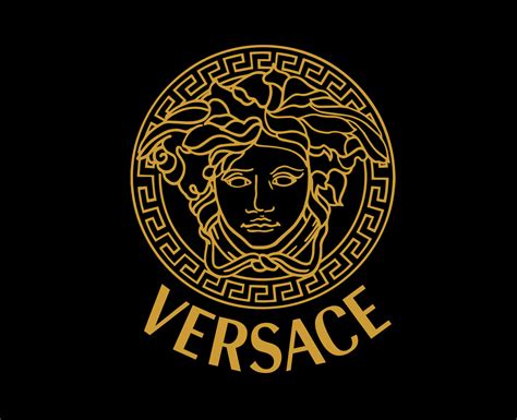 origine logo versace|versace logo black and white.